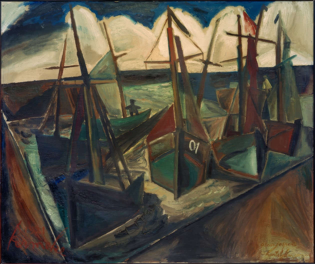 Porto de Ostende de Constant Permeke