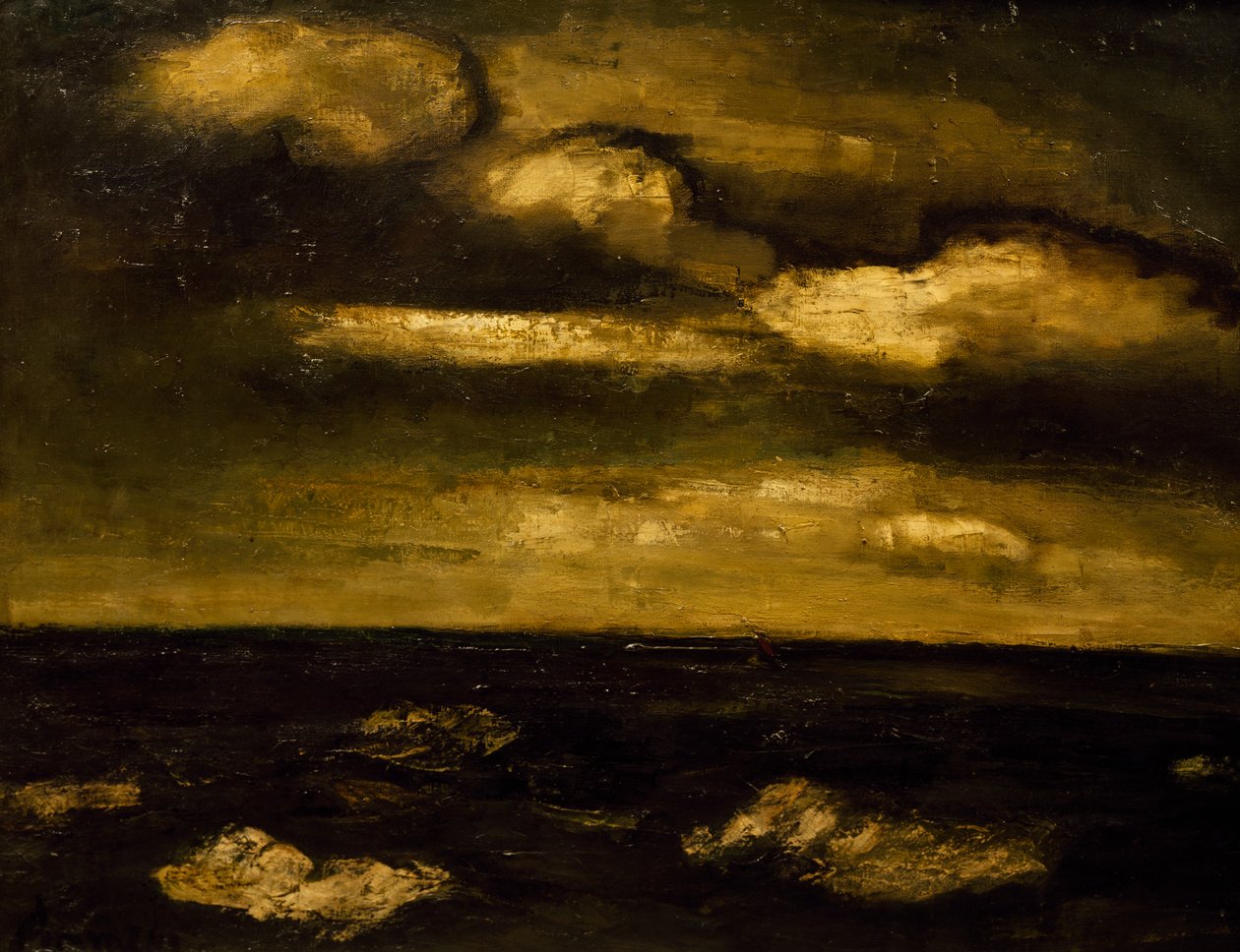 Seascape, por Constant Permeke (1886-1952). Bélgica, século XX. de Constant Permeke