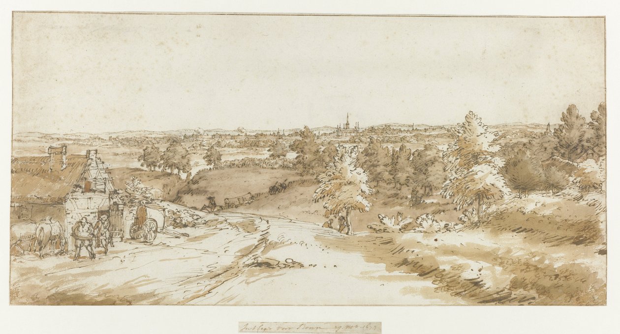 Vista de Bona de Constantijn Huygens (II)