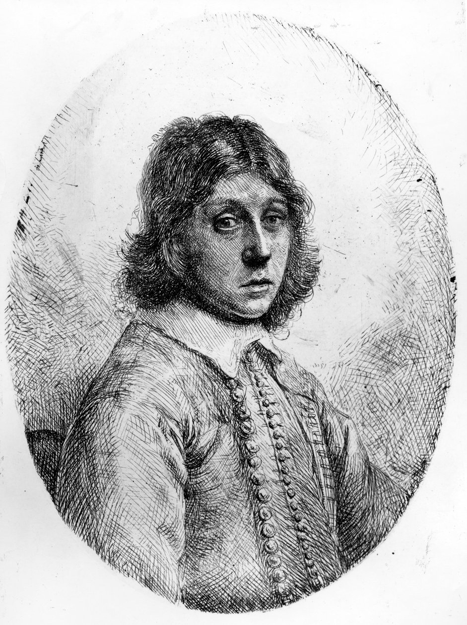 Homem em um Oval, c.1641-80 de Constantin Daniel van Renesse
