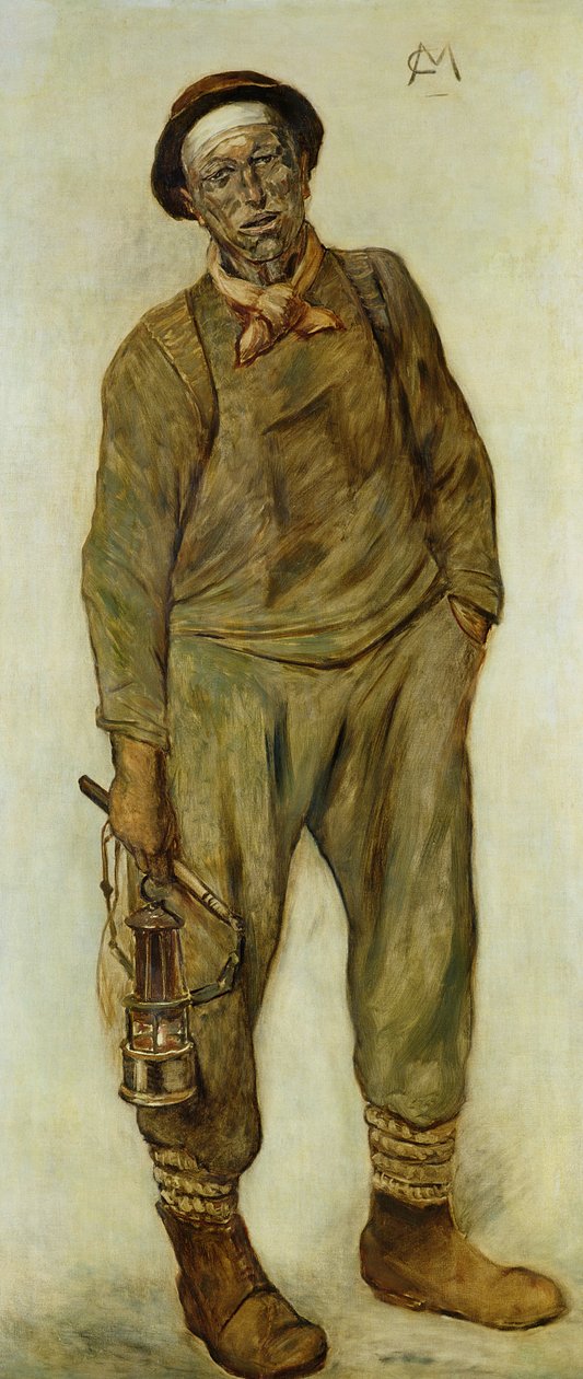 Um mineiro de Constantin Emile Meunier