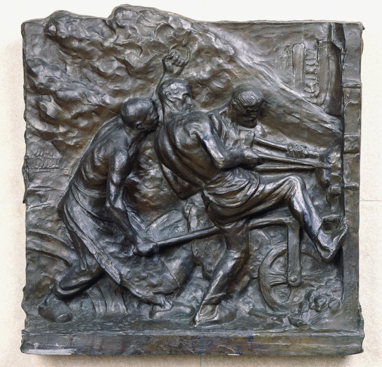 Puddlers, 1893 (bronze) de Constantin Emile Meunier