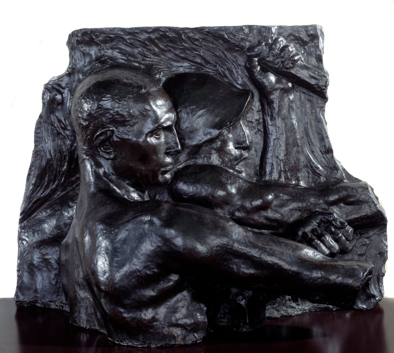 Realismo Social: "Indústria" escultura em bronze de Constantino Emile Meunier (1831-1905) 1896 Paris, Musee d