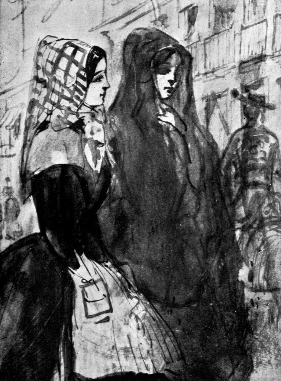 Ciganos, século XIX, 1930. de Constantin Guys