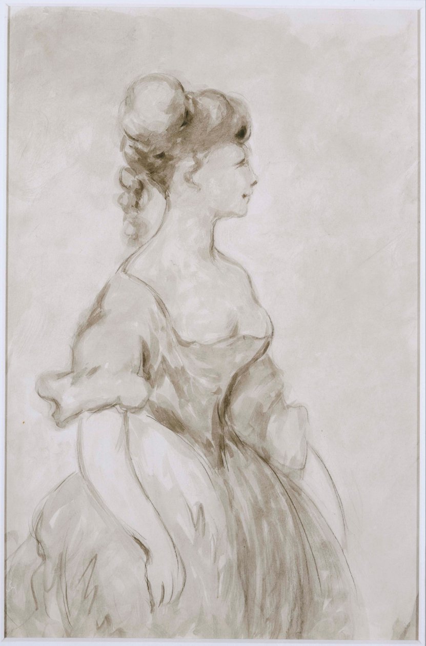 Lady in Crinoline de Constantin Guys