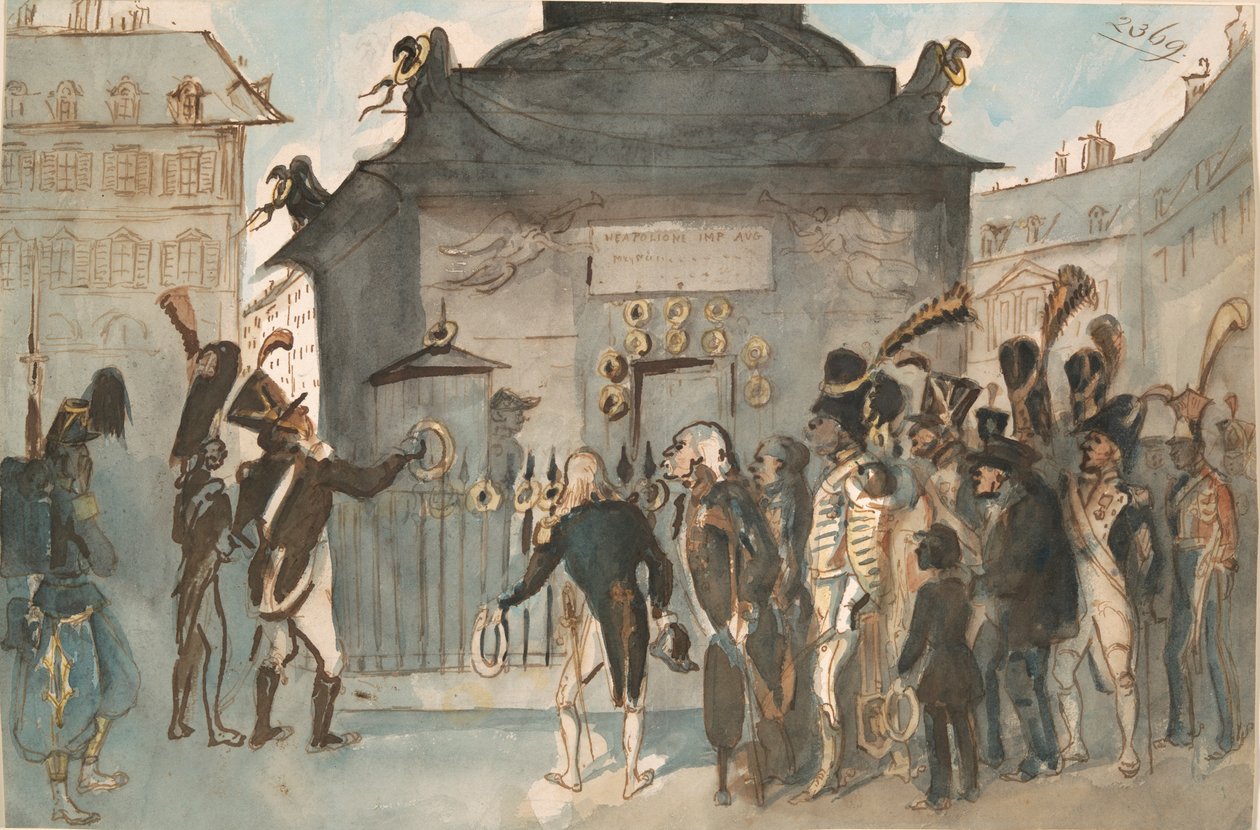 Antigos Soldados do Império de Constantin Guys