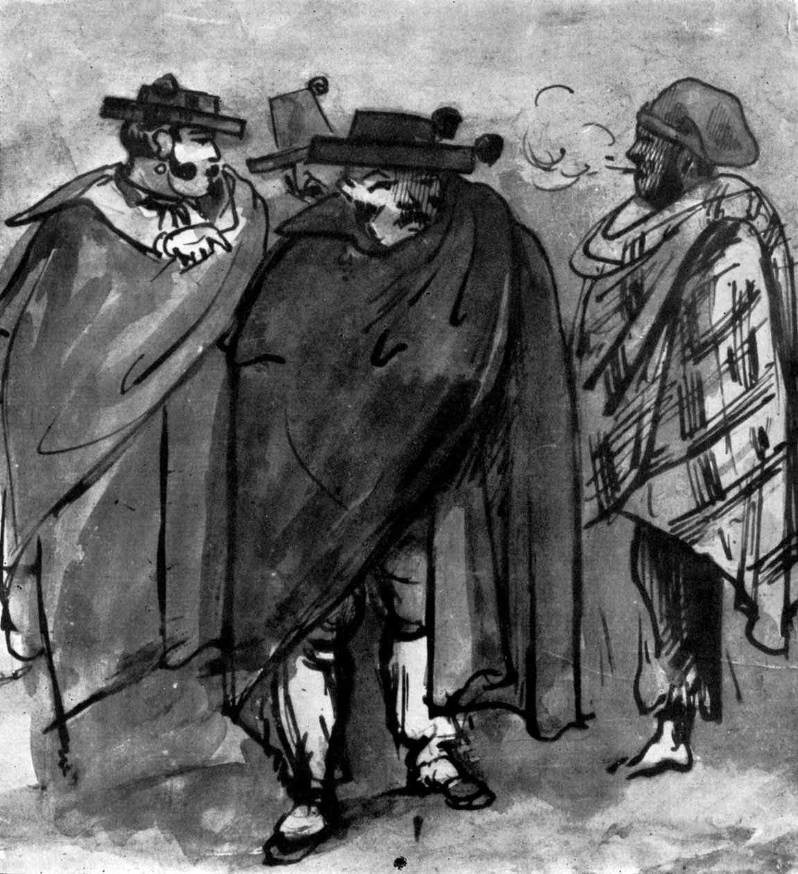 Espanhóis, 1930 de Constantin Guys