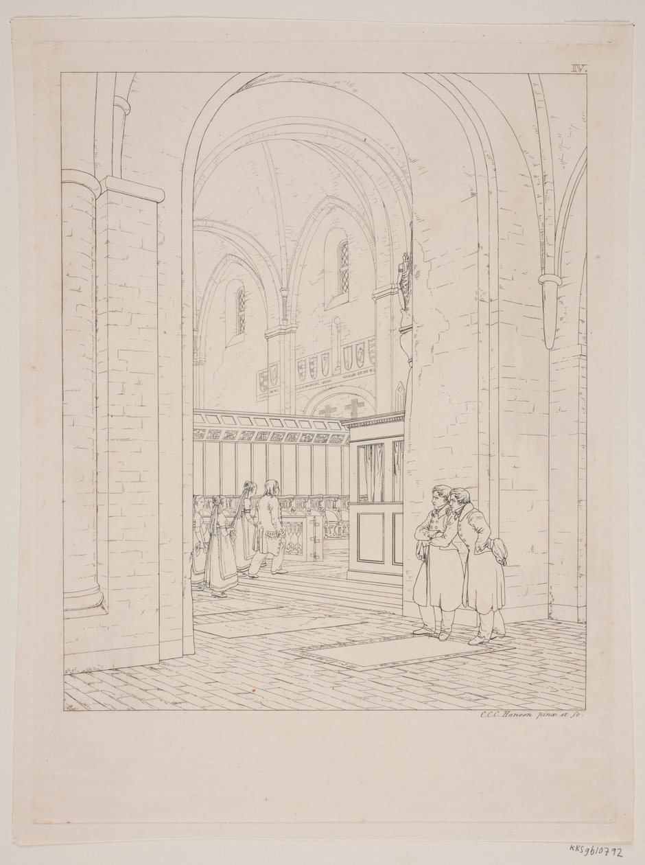 Dinamarquês: Parte do coro na Igreja de Ringsted de Constantin Hansen