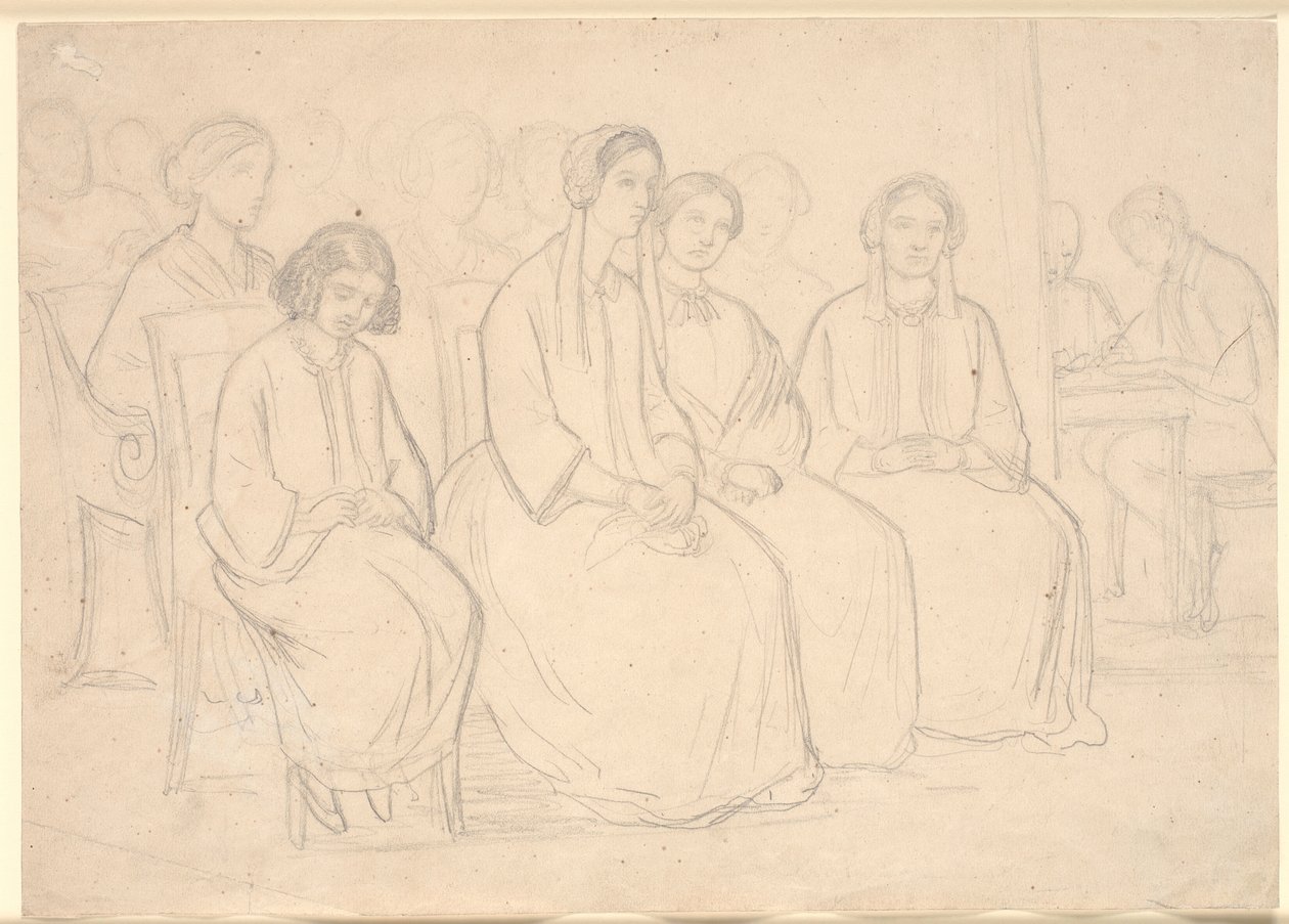Em Hages durante uma palestra de Høyen de Constantin Hansen