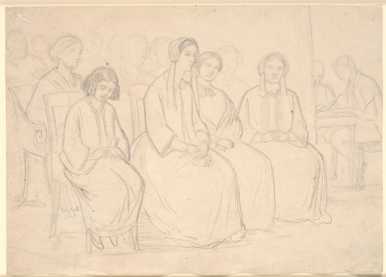 Em Hages durante uma palestra de Høyen de Constantin Hansen