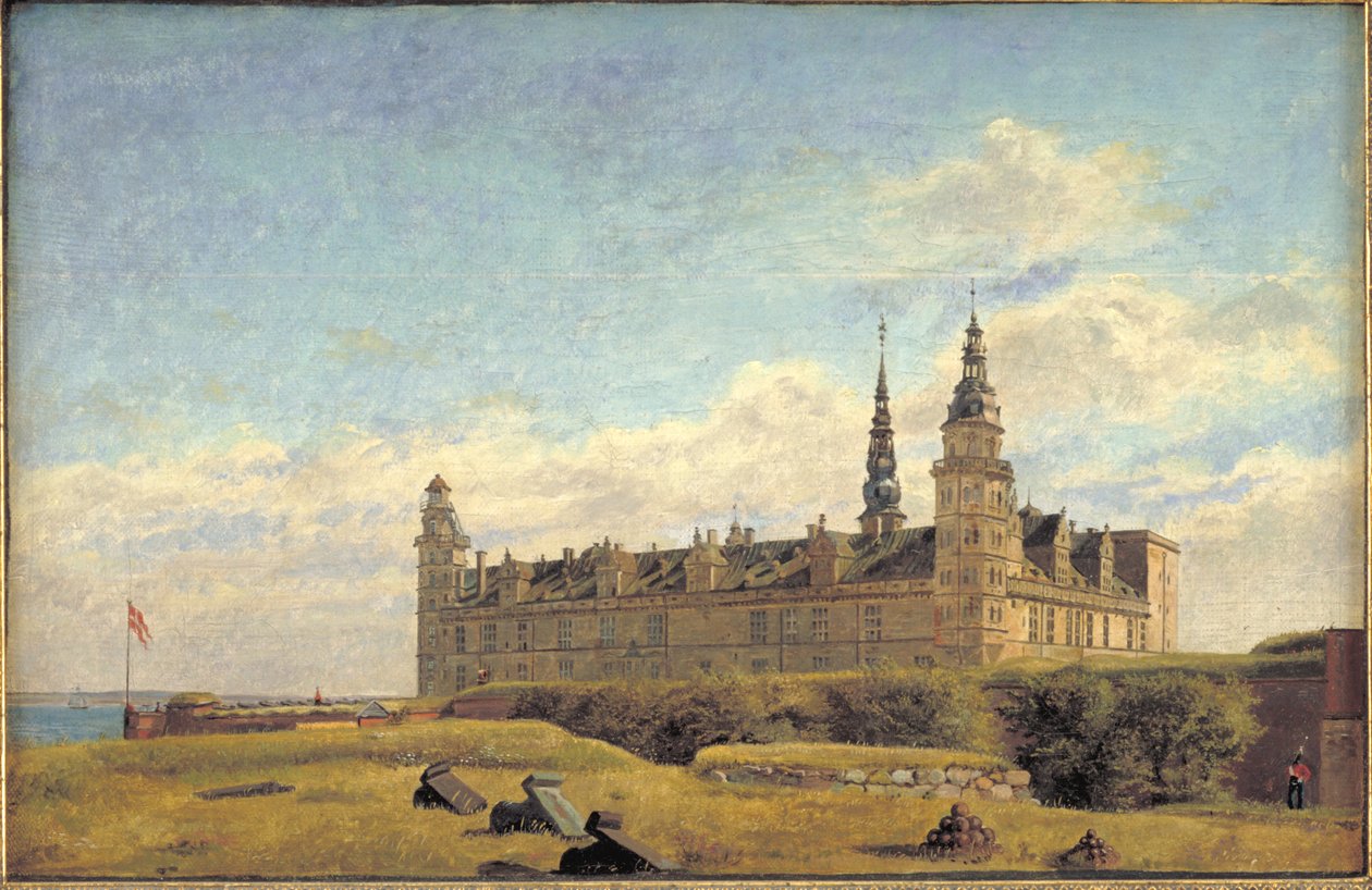 Castelo de Kronborg de Constantin Hansen