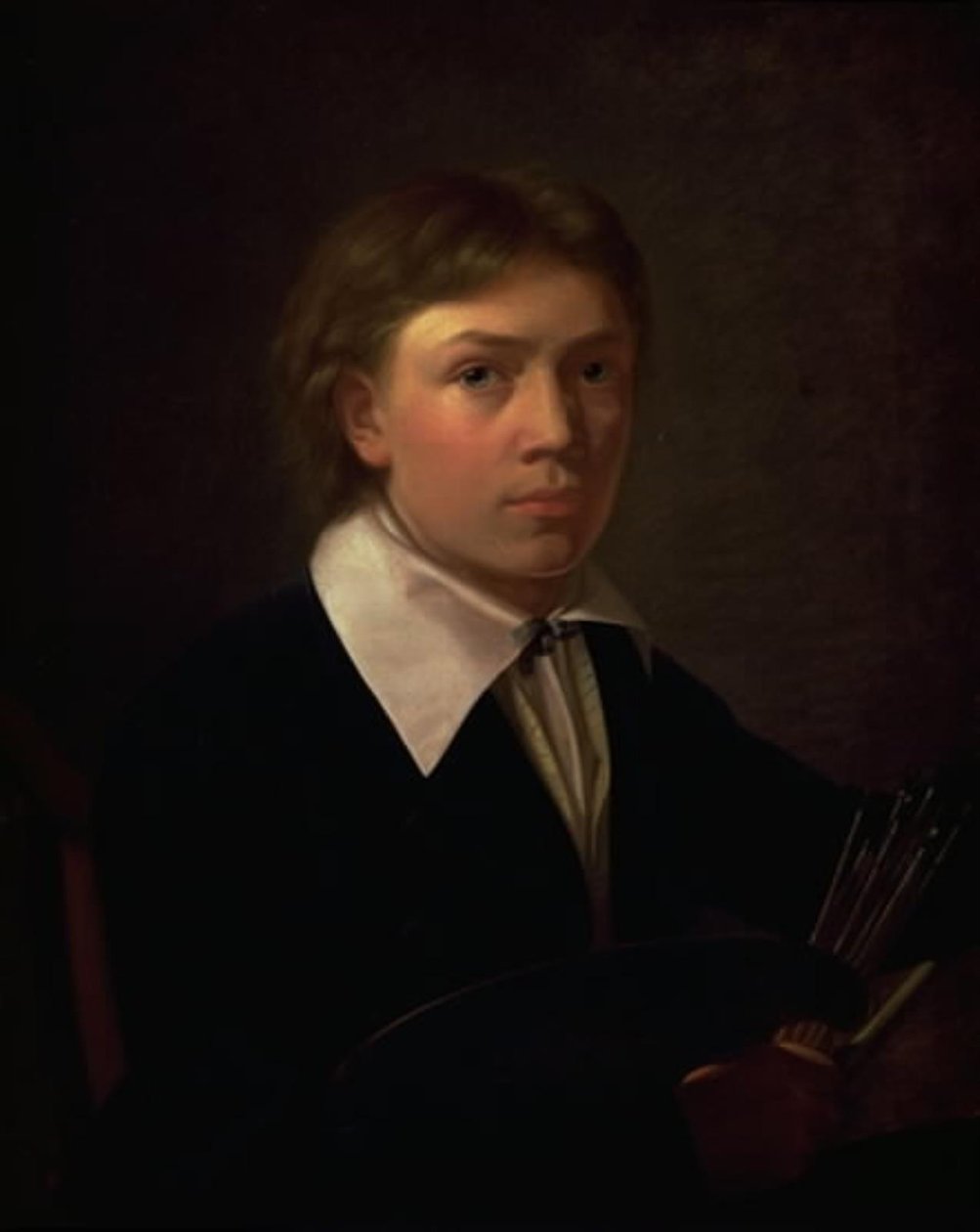 Auto-retrato de Constantin Hansen