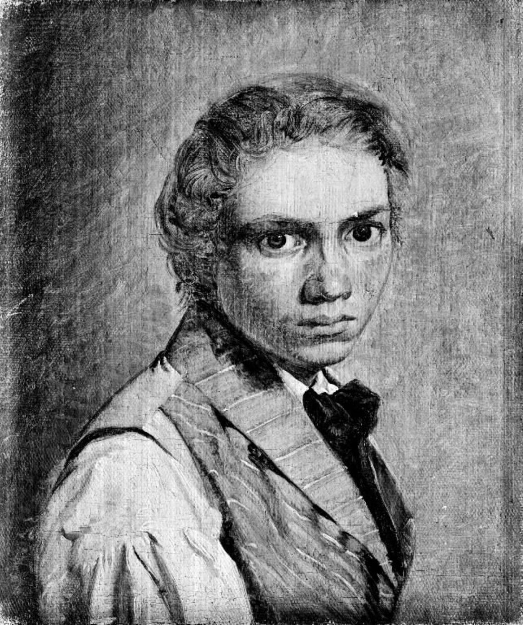 Auto-retrato de Constantin Hansen