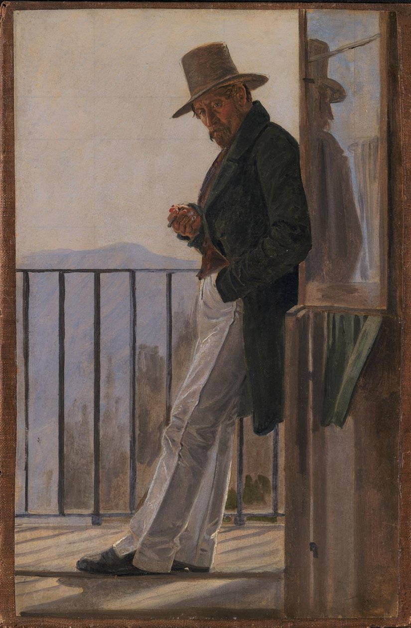 O Pintor Ditlev Blunck de Constantin Hansen