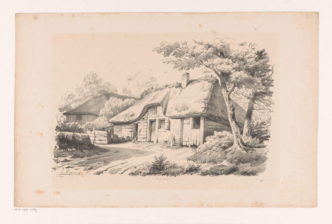 Paisagem A Paisagem (título da série) de Constantinus Cornelis Huysmans