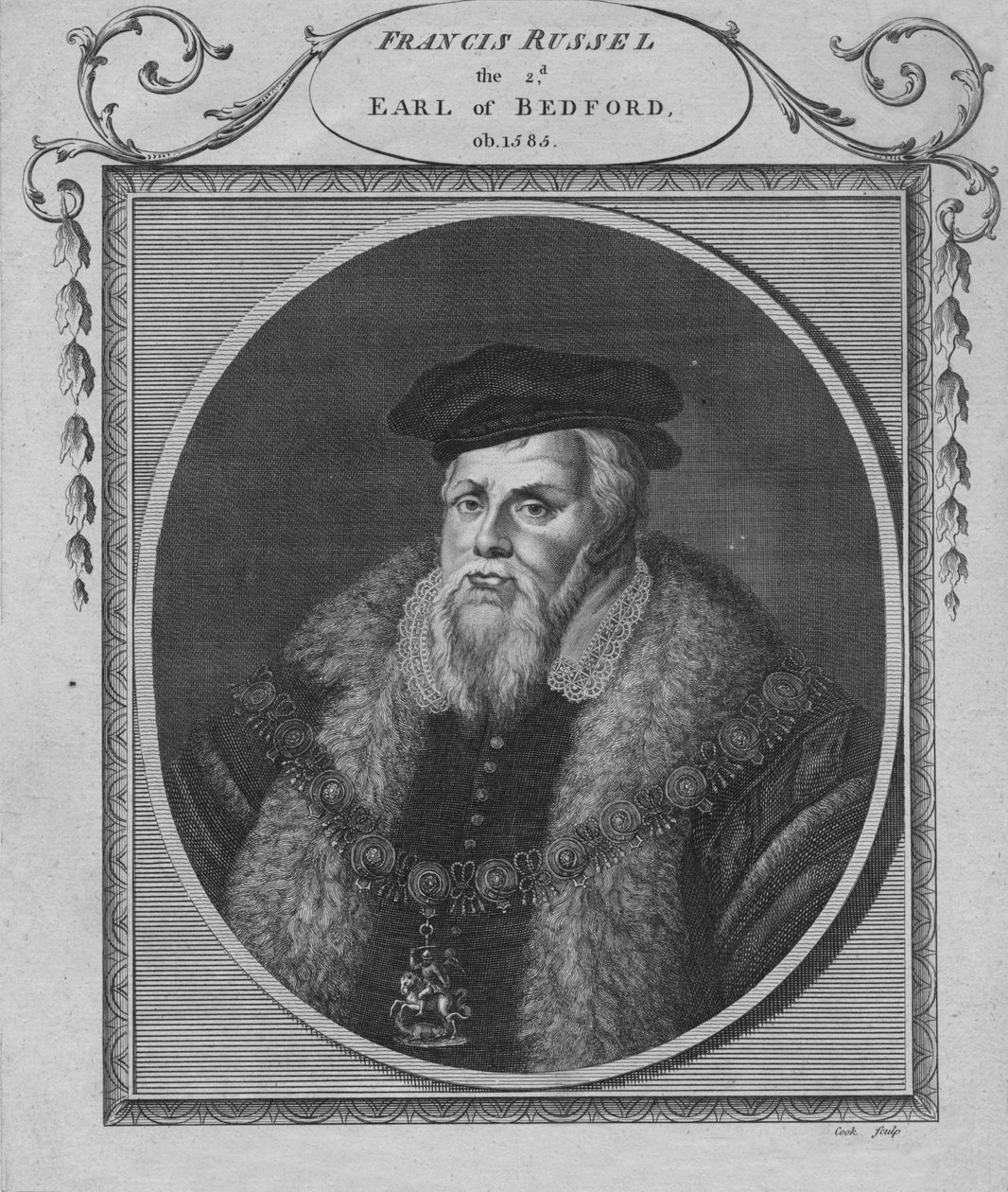 Francis Russel, o Conde de Bedford, 1900. de Cook