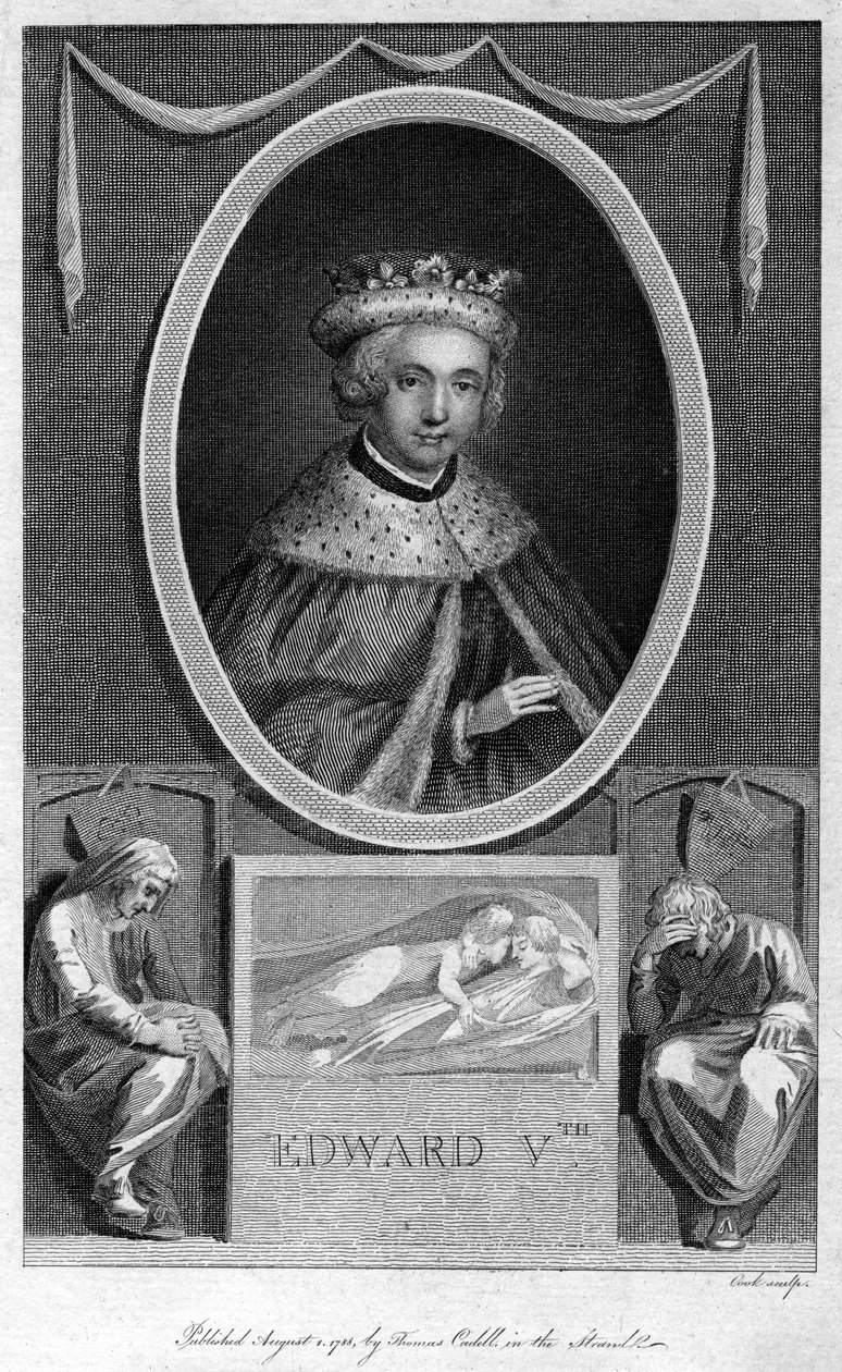 Rei Edward V da Inglaterra, 1788. de Cook