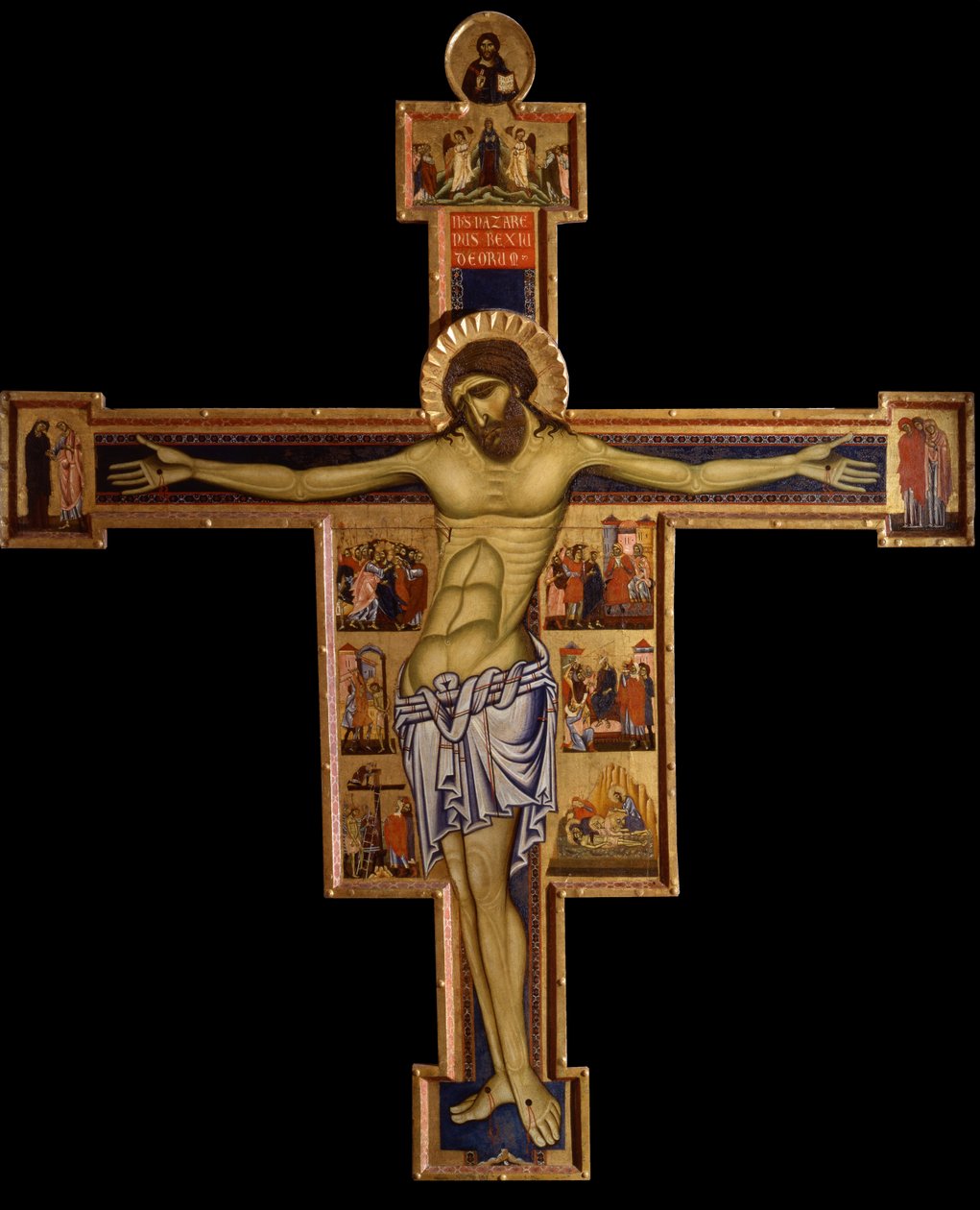 O Crucifixo, ca 1260 de Coppo di Marcovaldo