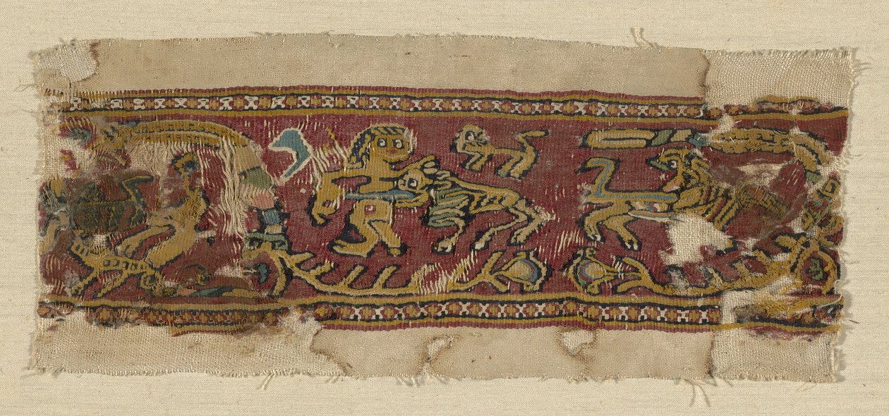 Fragmento de uma fronteira de Coptic