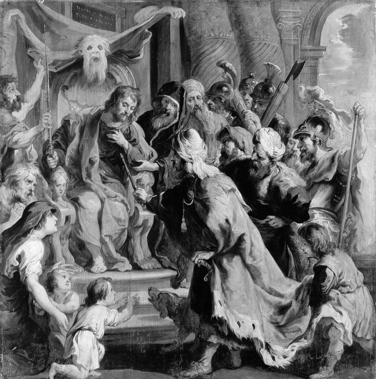 Cambises nomeia juiz de Otanes. de Copy after Peter Paul Rubens