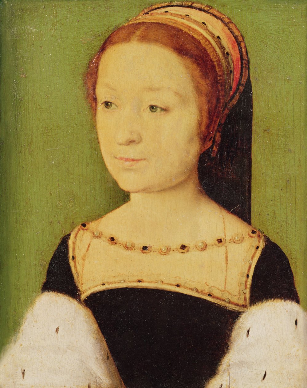 Madeleine de France (1520-37) Rainha da Escócia, 1536 de Corneille de Lyon
