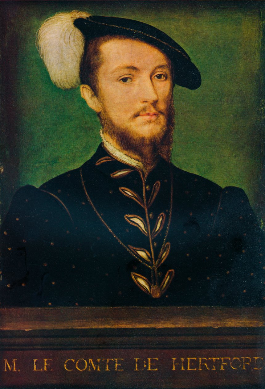 O Duque de Etampes, 1536-40 de Corneille de Lyon