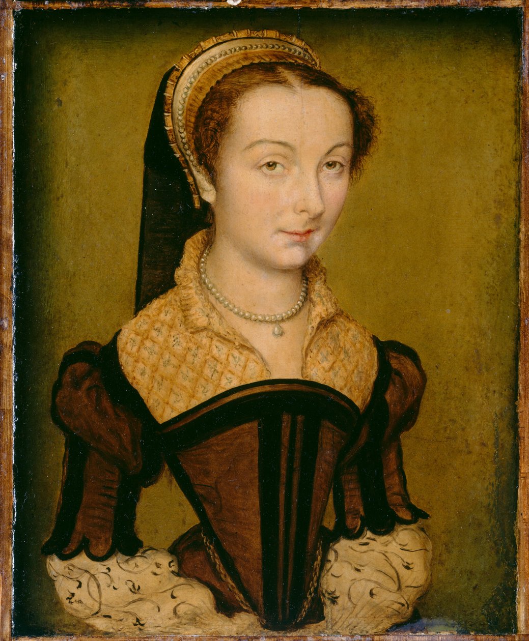 Retrato de Louise de Halluin, dame de Cipierre de Corneille de Lyon