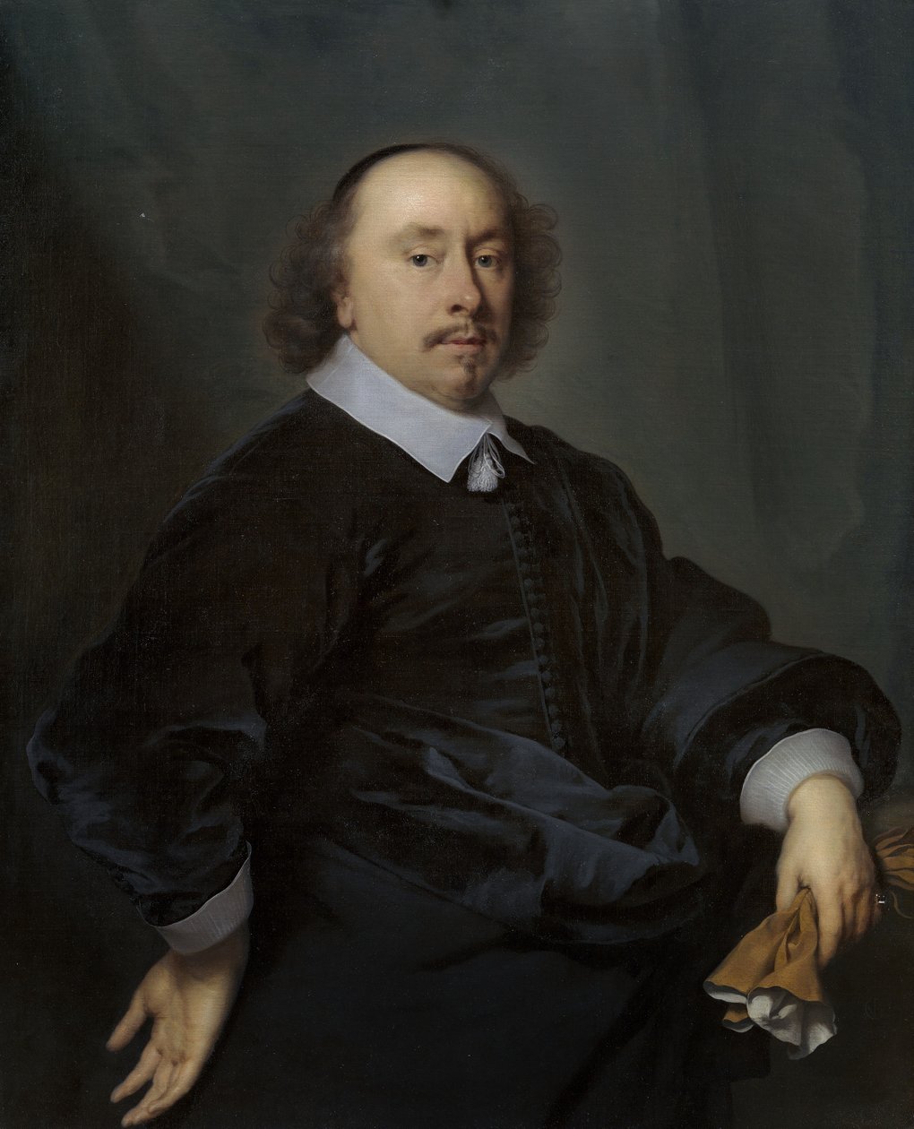 Retrato de um homem de Cornelis Janssens van Ceulen