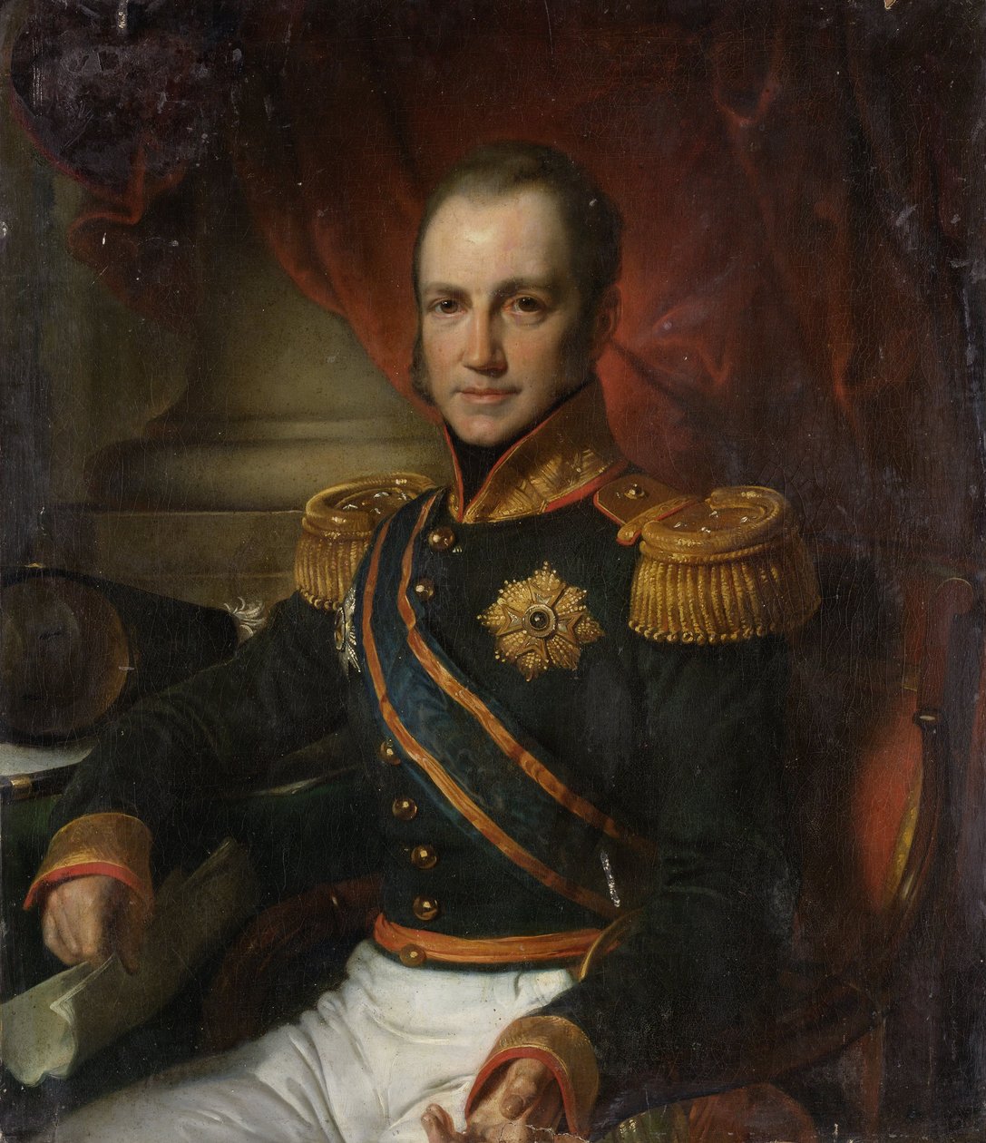 Godart Alexander Gerard Philip Baron van der Capellen (1778-1848). Governador Geral (1816-26) de Cornelis Kruseman