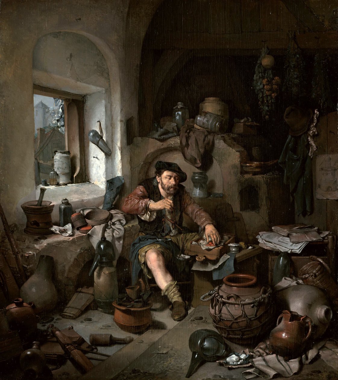 O Alquimista de Cornelis Pietersz Bega