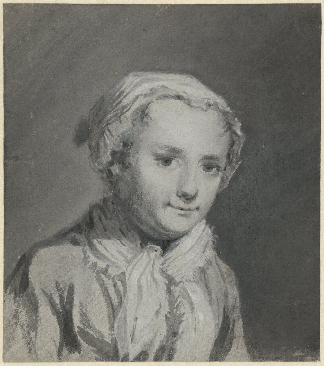 Retrato de Sara Troost de Cornelis Troost