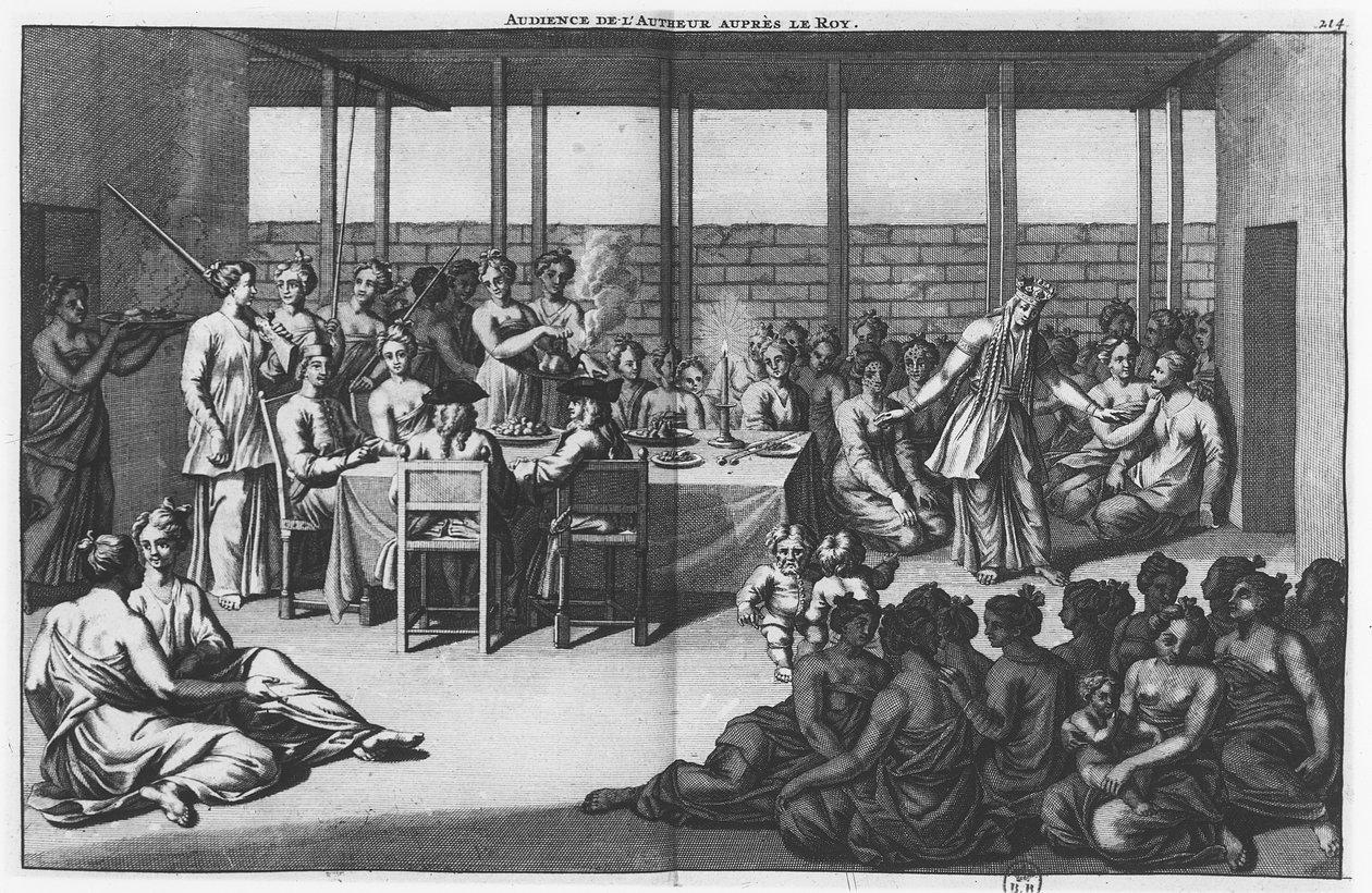 Audiência dada pelo Sultão de Bantam a Cornelis de Bruijn de Cornelis de Bruyn