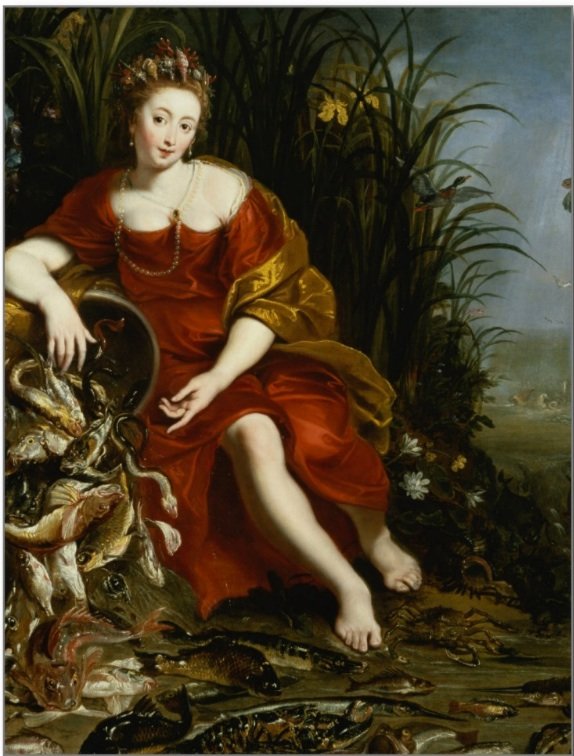 Alegoria de Watern de Cornelis de Vos