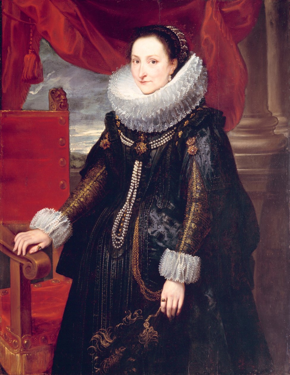 Retrato de uma mulher de Cornelis de Vos
