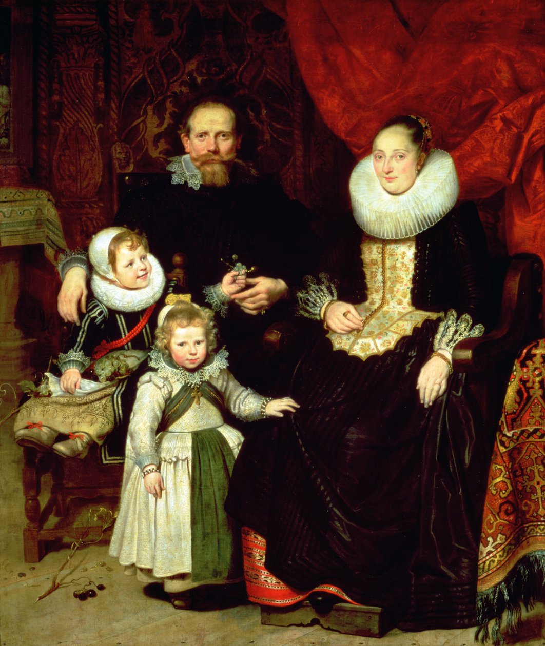 Retrato do Artista com sua Família de Cornelis de Vos