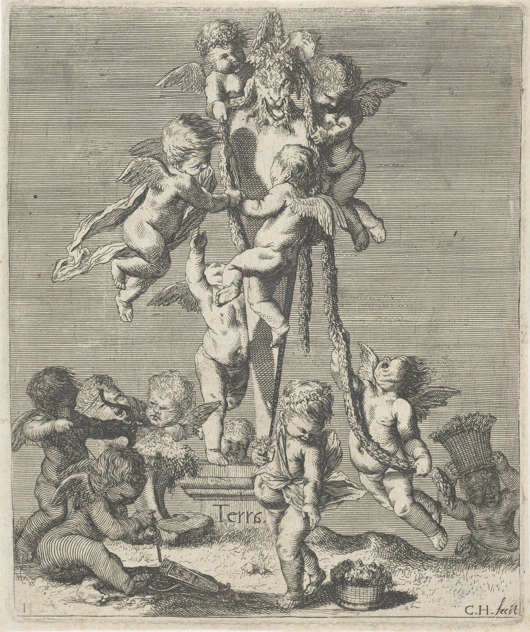 Aarde
Terra (título sobre o objecto)
De vier elementen (título da série) de Cornelis A. Hellemans