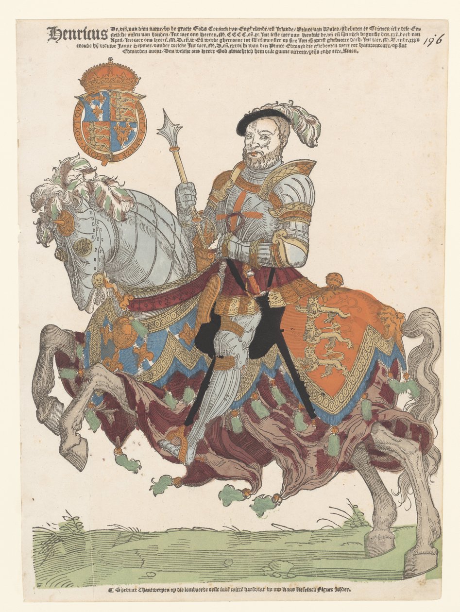 Retrato de Henrique VIII de Inglaterra de Cornelis Anthonisz. (manner of)