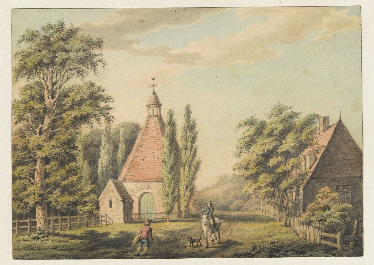 Vista de New Utrecht, Long Island, América de Cornelis Apostool