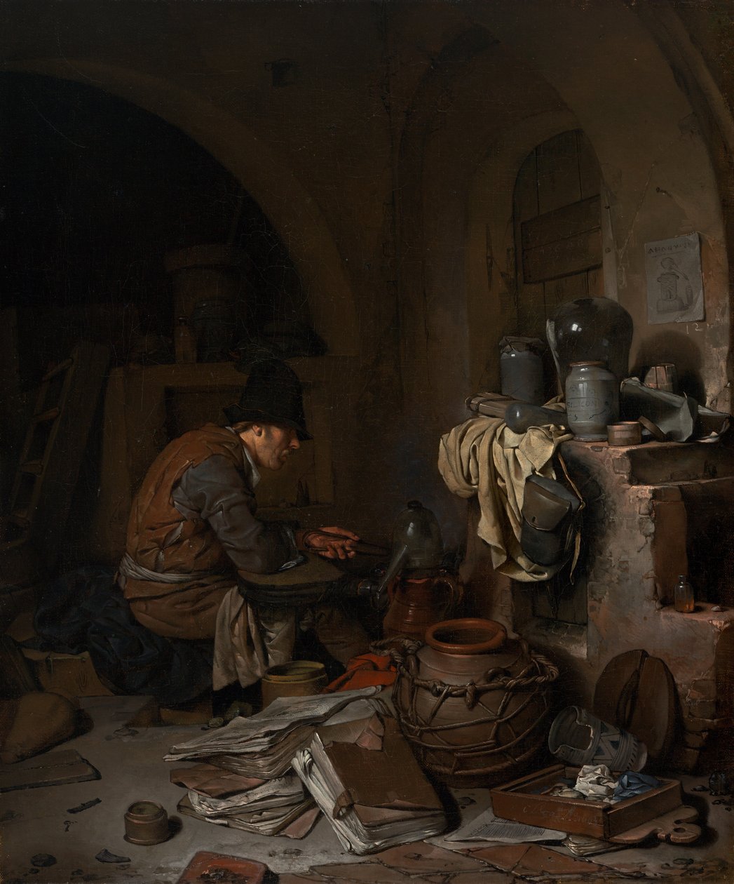 O Alquimista de Cornelis Pietersz Bega
