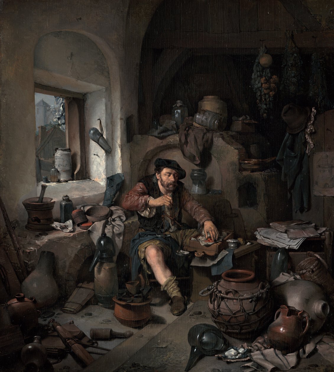 O Alquimista de Cornelis Pietersz Bega