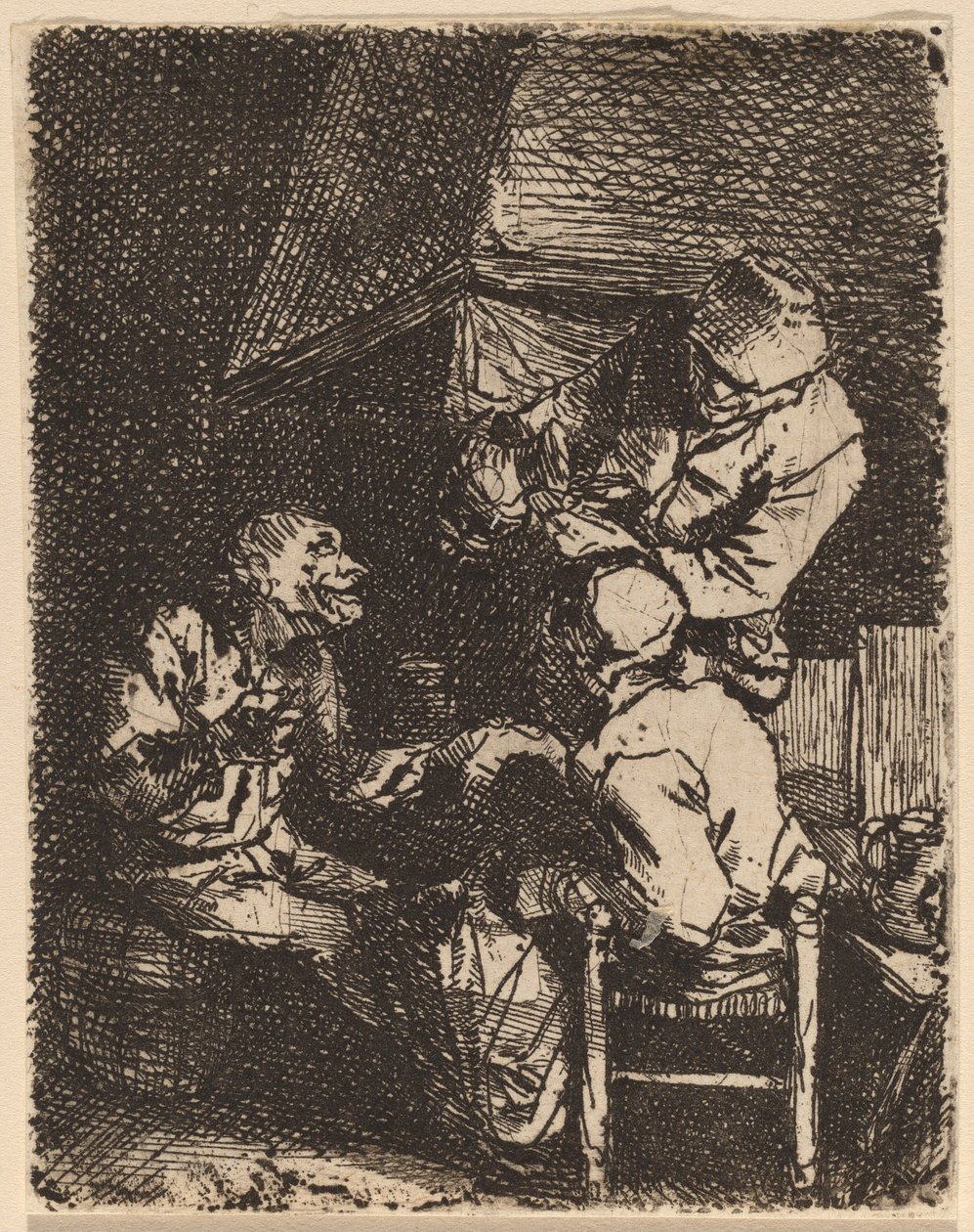 O Grupo na Lareira de Cornelis Pietersz Bega