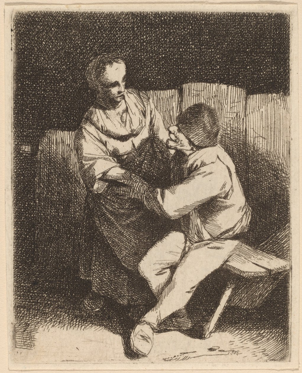 A Carícia Recusada de Cornelis Pietersz Bega