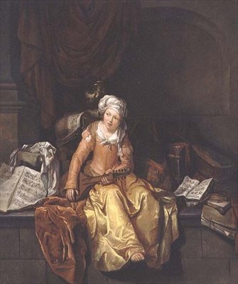 O músico de Cornelis Pietersz Bega