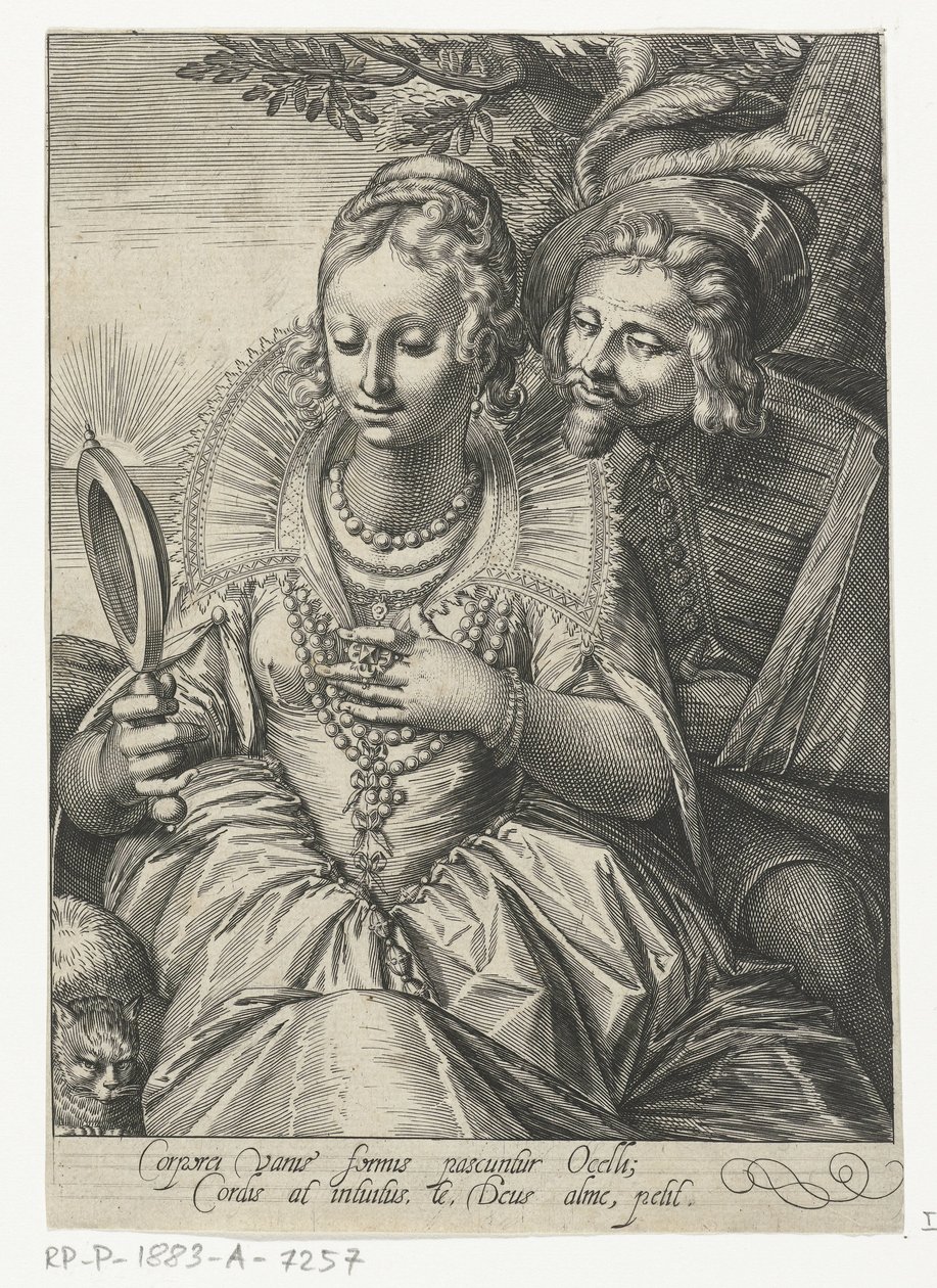 Visão Os cinco sentidos (título da série) de Cornelis Boel