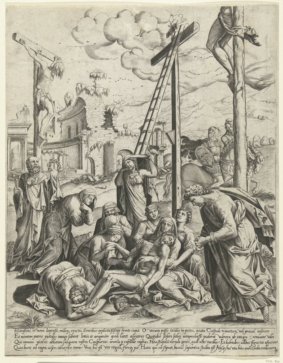 Descida da Cruz de Cornelis Bos