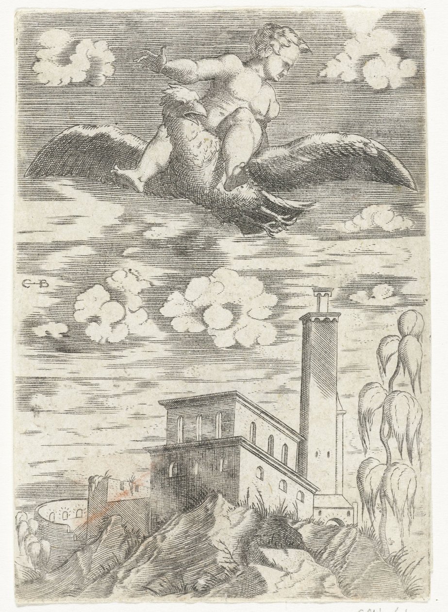 Telhado de Ganimedes de Cornelis Bos