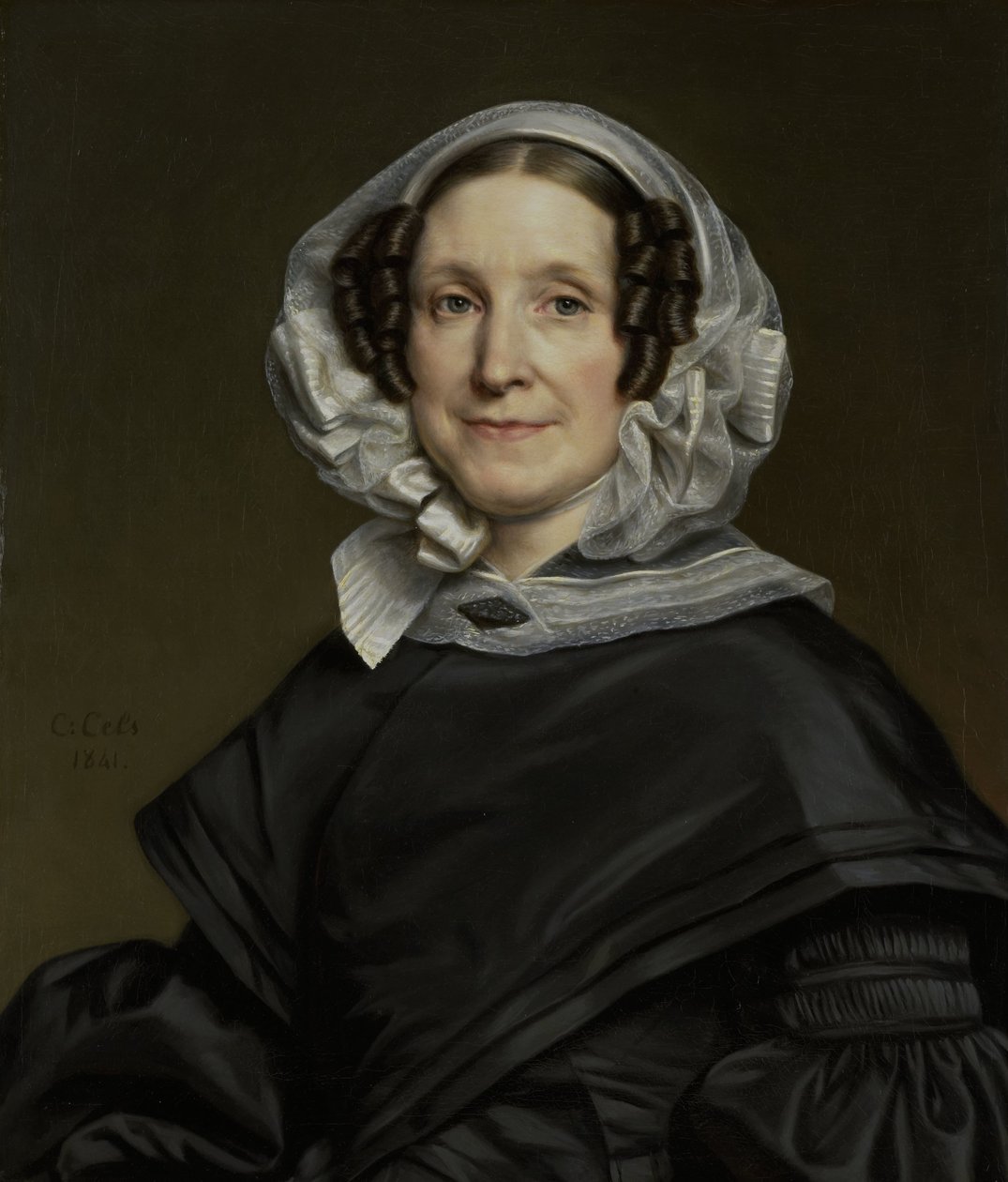 Aryna do Pote (1786-1850). Esposa de N. J. A. C. Hoffmann de Cornelis Cels (signed by artist)