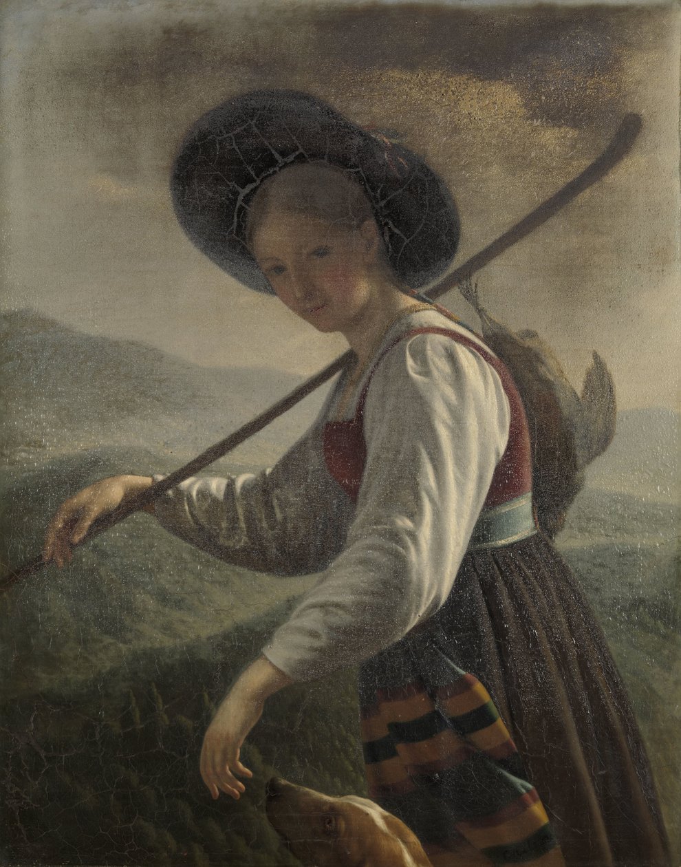 Mulher Camponesa Suíça de Cornelis Cels