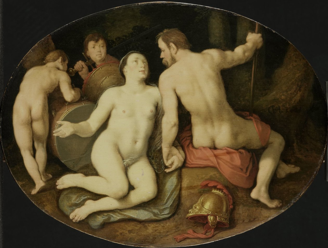 Vénus e Marte de Cornelis Cornelisz. van Haarlem