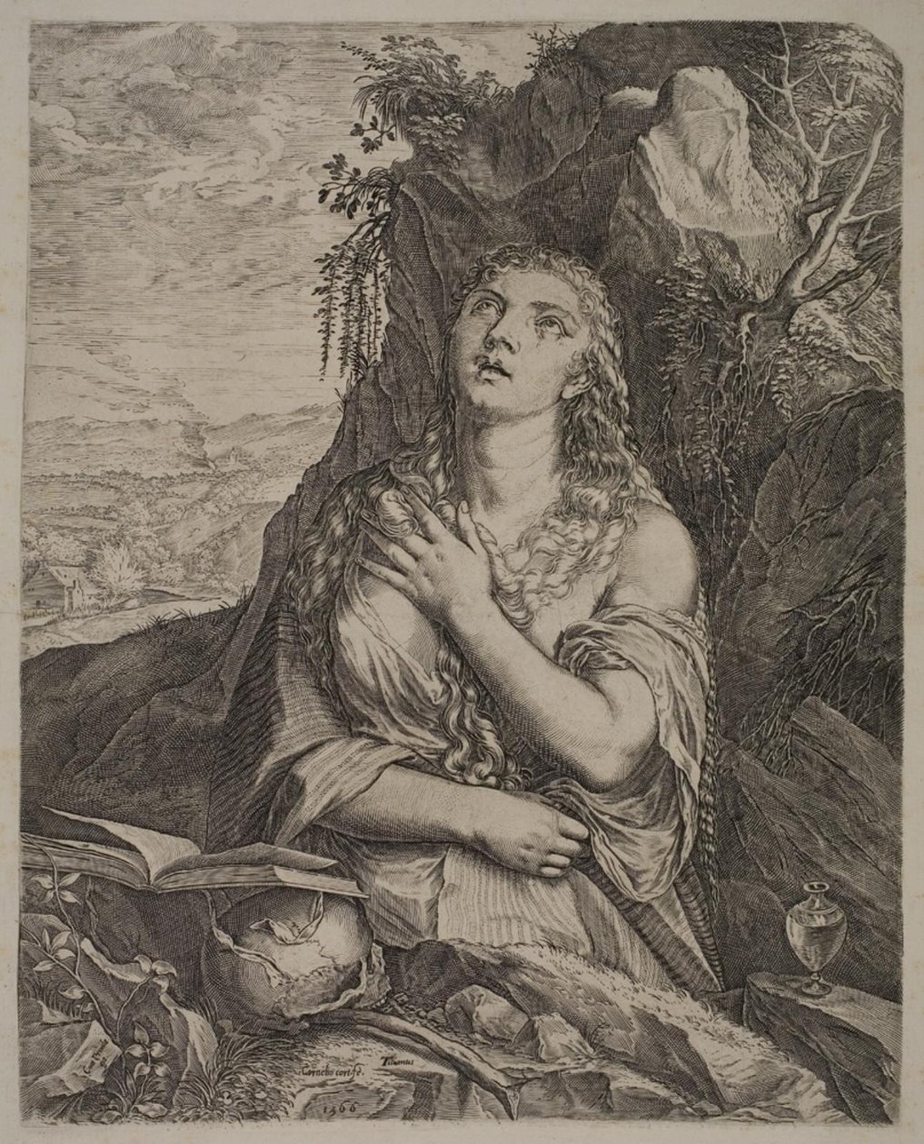 Penitente Santa Maria Madalena de Cornelis Cort